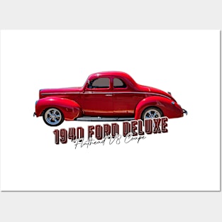 1940 Ford Deluxe Flathead V8 Coupe Posters and Art